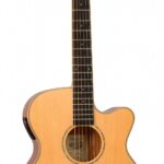Tanglewood TRX4CE Roadster X Super Folk Electro Acoustic, Cutaway, Natural