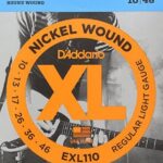D'Addario XL Nickel Electric Guitar Strings
